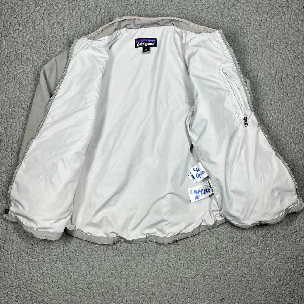 Patagonia Kids Nano Puff Insulated Jacket‎ Gray Size Medium 10 Full Zip Quilted